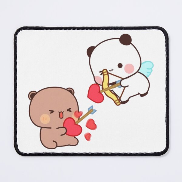 Item preview, Kawaii Teddy Bear Love Illustration designed and sold by AesthinkArt.
