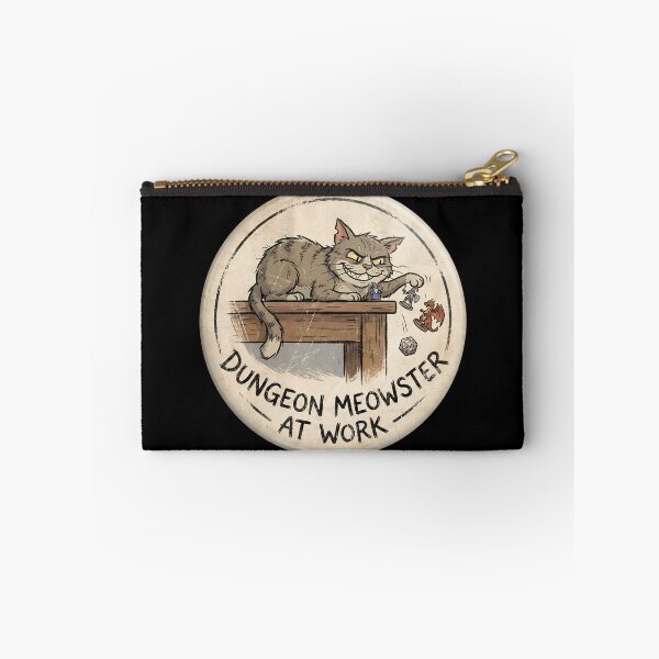 Item preview, Dungeon Meowster At Work Funny RPG Cat Tabletop Gaming designed and sold by Fenay Designs.