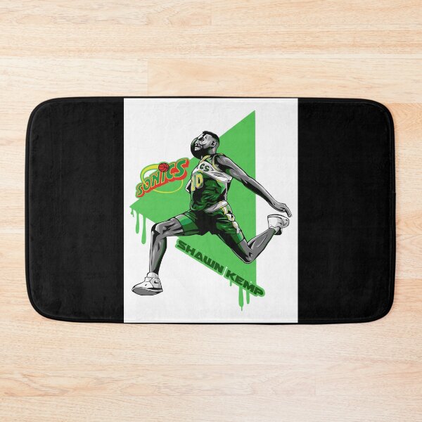 Item preview, Shawn Kemp Sonics Basketball Legend designed and sold by visionsunveiled.