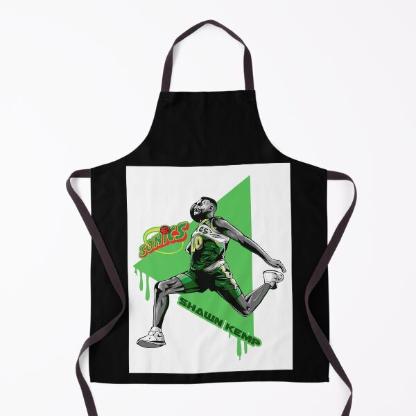 Item preview, Shawn Kemp Sonics Basketball Legend designed and sold by visionsunveiled.