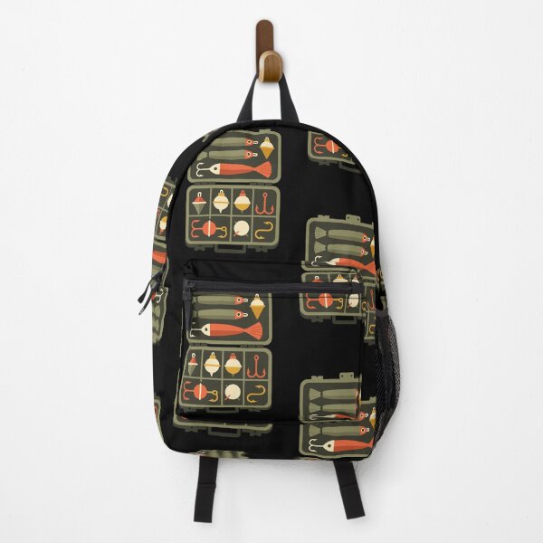 Item preview, Fishing Tackle Box Illustration for Anglers designed and sold by American Spirit.