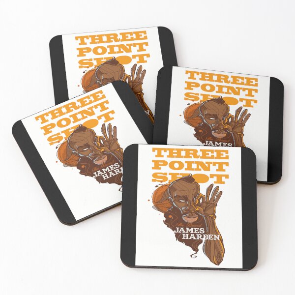 Item preview, James Harden The Beard Three Point Shot designed and sold by visionsunveiled.