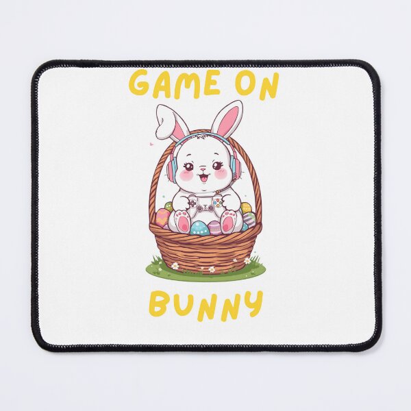 Item preview, Game On Bunny - Gamer Easter Basket Video Games designed and sold by TobiasLogic.