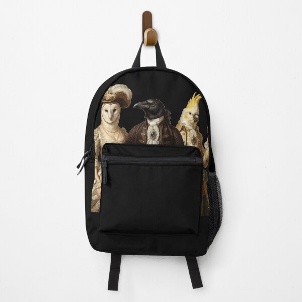 Item preview, Baroque Bird Aristocracy - Vintage Owl, Raven and Cockatoo Portrait designed and sold by freackly.