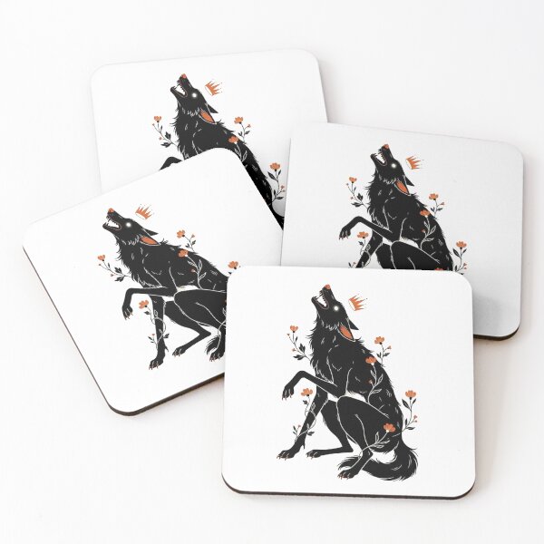 Item preview, Feral noble wolf designed and sold by Akali Design.