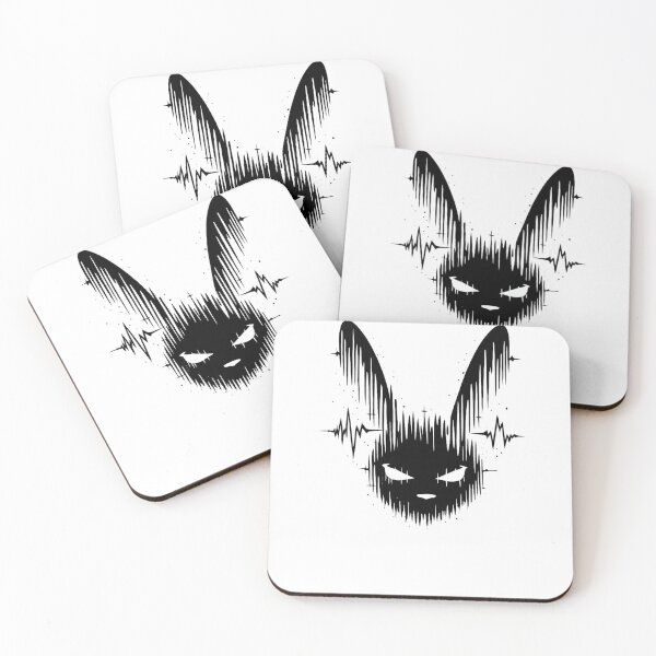 Item preview, Soundwave Bunny Mask – Dark Urban Streetwear Design designed and sold by JordanInk Studio.