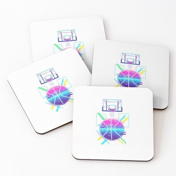 Item preview, Neon Basketball Cyberpunk – Futuristic Glitch Sports Gamer Design designed and sold by Dzblack.
