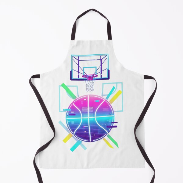 Item preview, Neon Basketball Cyberpunk – Futuristic Glitch Sports Gamer Design designed and sold by Dzblack.