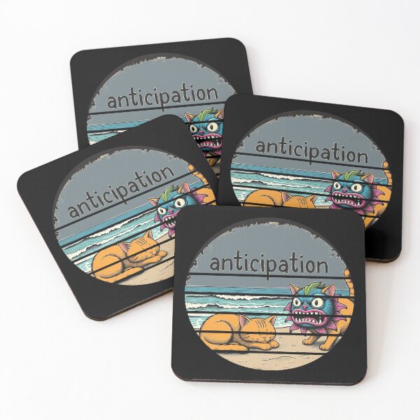 Item preview, Anticipation and Patience - Funny Cats 4 of 4 designed and sold by Beachy.