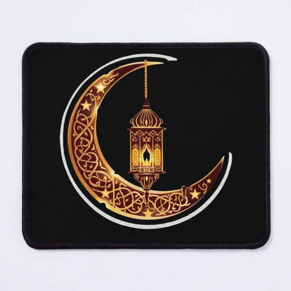 Item preview, Golden Crescent & Lantern Glow designed and sold by Khadigadesings.