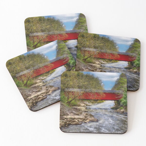 Item preview, The Red Bridge at McConnells Mill designed and sold by Kathy Weaver.