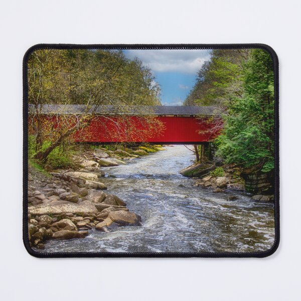Item preview, The Red Bridge at McConnells Mill designed and sold by Kathy Weaver.