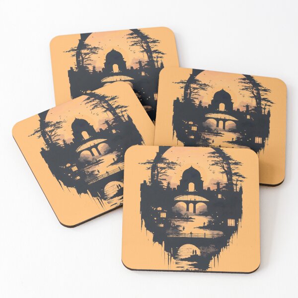 Item preview, Hiroshima Peace Memorial – Negative Space Landscape designed and sold by JacksoonLester.