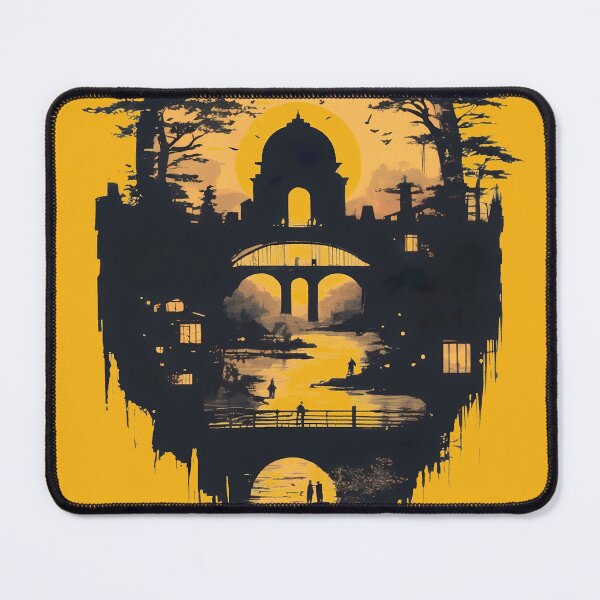 Item preview, Hiroshima Peace Memorial – Negative Space Landscape designed and sold by JacksoonLester.