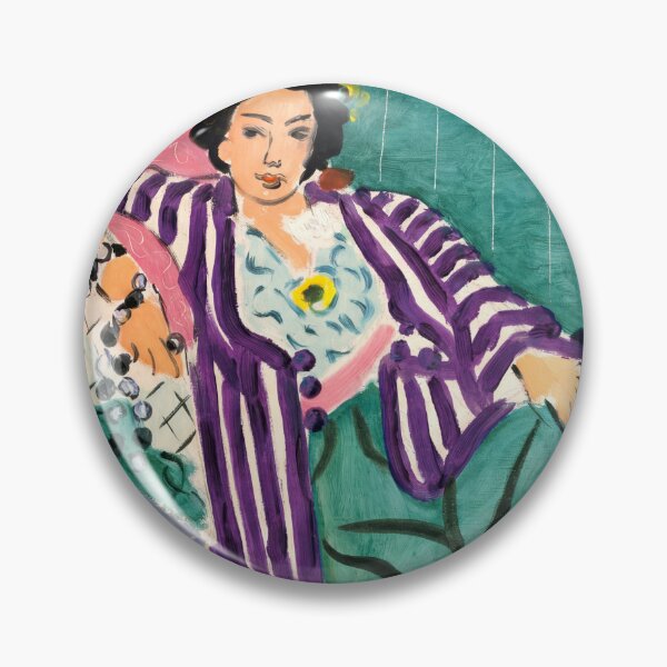 Item preview, Small Odalisque With Purple Robe by Henri Matisse: Fauvist Fine Art Poster designed and sold by artofuniverse.