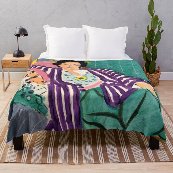 Item preview, Small Odalisque With Purple Robe by Henri Matisse: Fauvist Fine Art Poster designed and sold by artofuniverse.