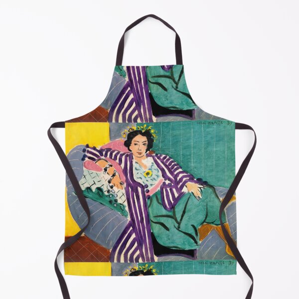 Item preview, Small Odalisque With Purple Robe by Henri Matisse: Fauvist Fine Art Poster designed and sold by artofuniverse.
