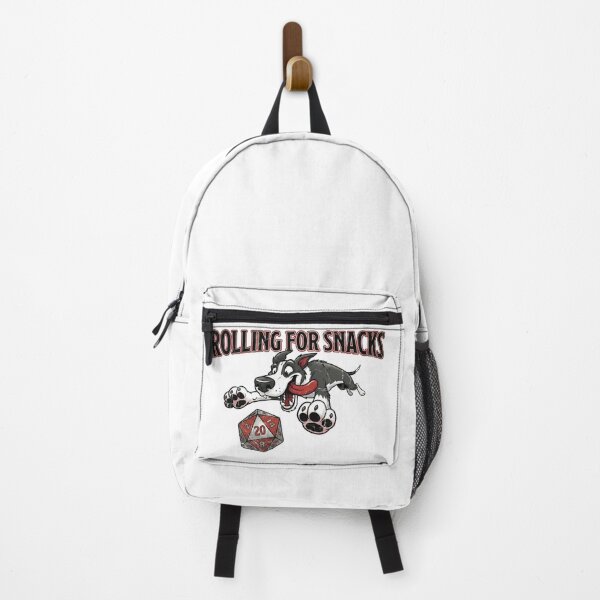 Item preview, Rolling For Snacks D20 Dog RPG Lover Gift designed and sold by Fenay Designs.