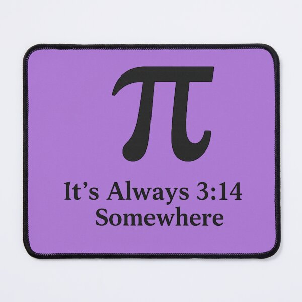 Item preview, Minimal Pi Day Math Teacher Shirt – It’s Always 3:14 Somewhere – Clean π Symbol Tee designed and sold by Oualibaddas.