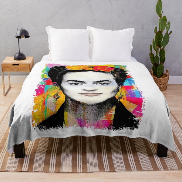 Item preview, Iconic Surrealist Artist Portrait - Colorful Pop Art Frida designed and sold by Krasnovaovaova.