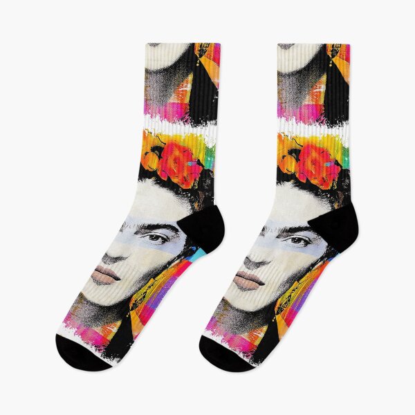 Item preview, Iconic Surrealist Artist Portrait - Colorful Pop Art Frida designed and sold by Krasnovaovaova.