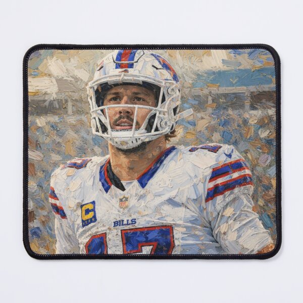 Item preview, Impressionist Buffalo Football Quarterback Number 17 Painting designed and sold by Thogan0416.
