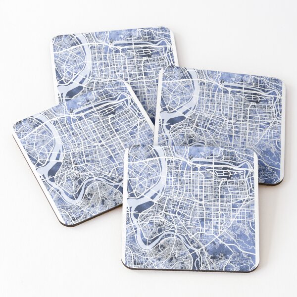 Item preview, Taipei Street Map Taiwan designed and sold by ArtPrints.