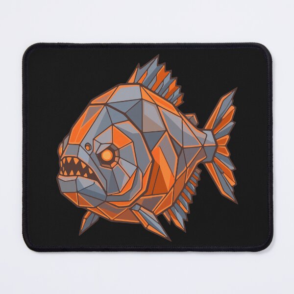 Item preview, Low Poly Angry Piranha Fish designed and sold by EimSol.