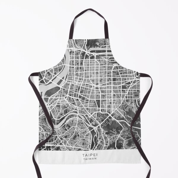 Item preview, Taipei Street Map Taiwan designed and sold by ArtPrints.