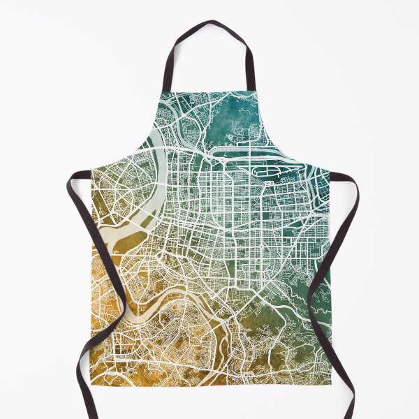 Item preview, Taipei Street Map Taiwan designed and sold by ArtPrints.