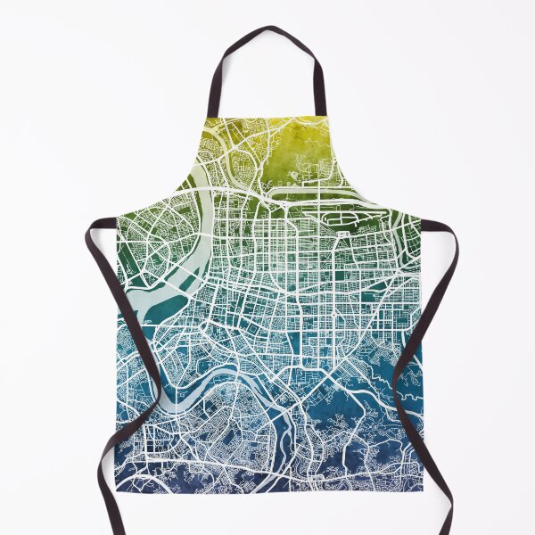 Item preview, Taipei Street Map Taiwan designed and sold by ArtPrints.