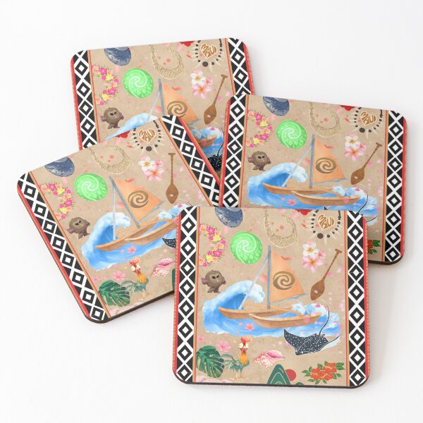 Item preview, Ocean Wayfinder – Tropical Island Adventure Collage designed and sold by inallusha.
