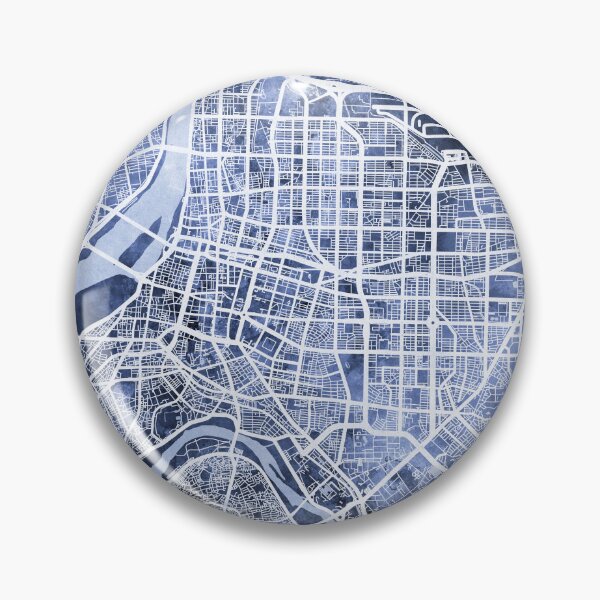 Item preview, Taipei Street Map Taiwan designed and sold by ArtPrints.