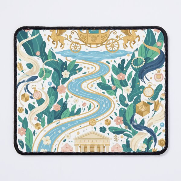 Item preview, Ethereal Luxury Nature Illustration | High-End Flat Vector Art designed and sold by BlissHalo.