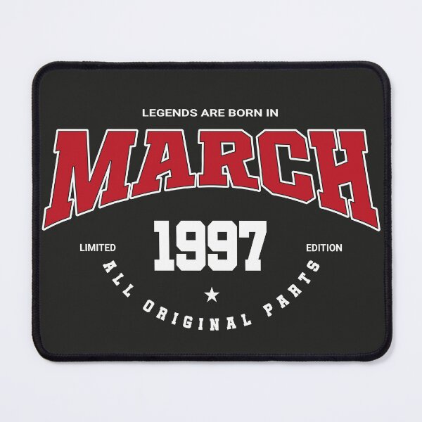 Item preview, March legends 1997 designed and sold by HB Shirts.