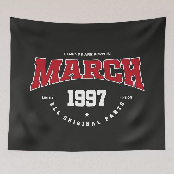 Item preview, March legends 1997 designed and sold by HB Shirts.
