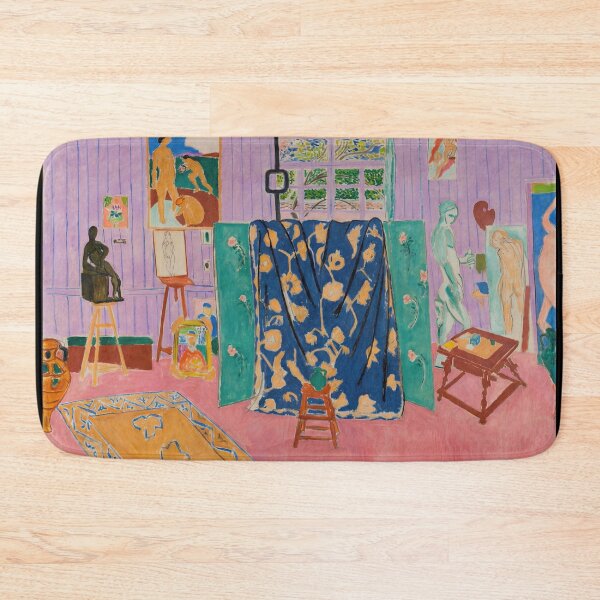 Item preview, The Pink Studio by Henri Matisse: Vibrant Fauvist Interior Poster designed and sold by artofuniverse.