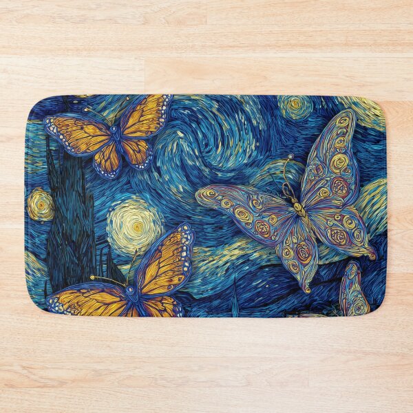 Item preview, Starry Night Butterflies designed and sold by lautir.