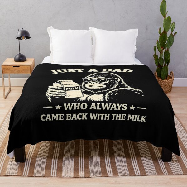 Item preview, Just A Dad Who Always Came Back with Milk designed and sold by JODYSMORGAN.