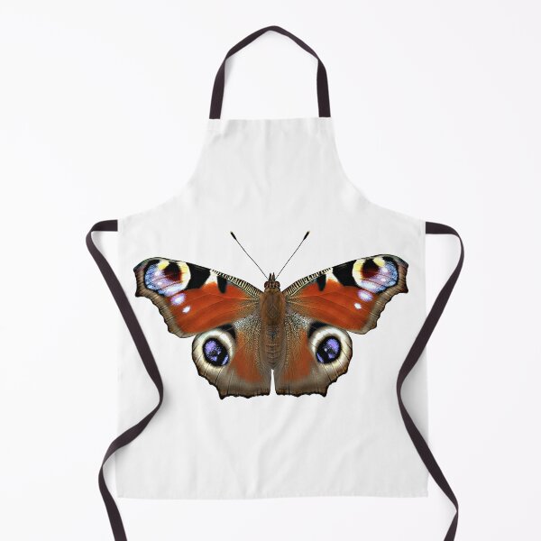 Item preview, European Peacock (Aglais io) Butterfly Vector Illustration with Signature Eyespots, Transparent Background – Classic Entomological Design for Nature Lovers, Gardeners, and Colorful Insects designed and sold by Studiocolors.