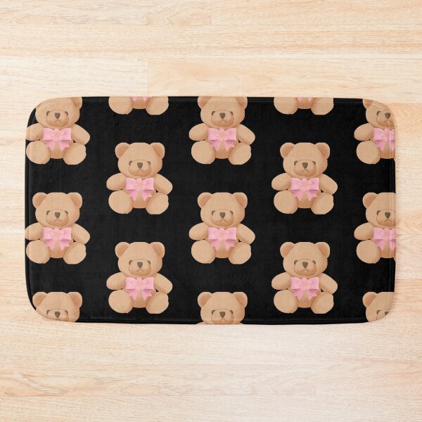 Item preview, Cute teddy bear with a pink bow designed and sold by AudyNath.