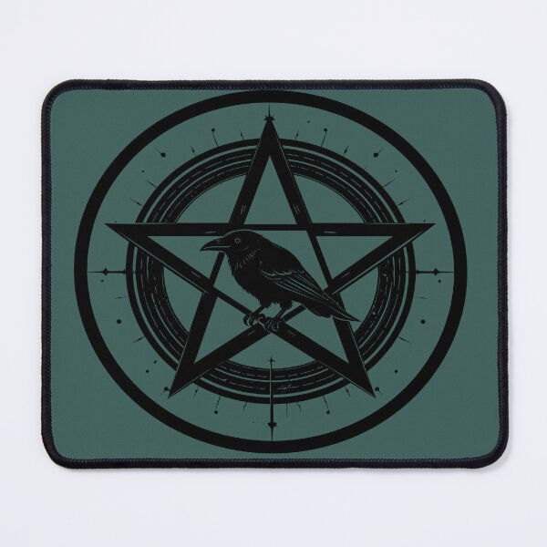 Item preview, Guardian of the Pentagram, Black Crow designed and sold by LiskoDesign.