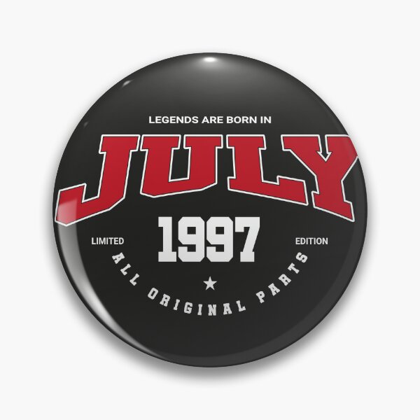 Item preview, July legends 1997 designed and sold by HB Shirts.