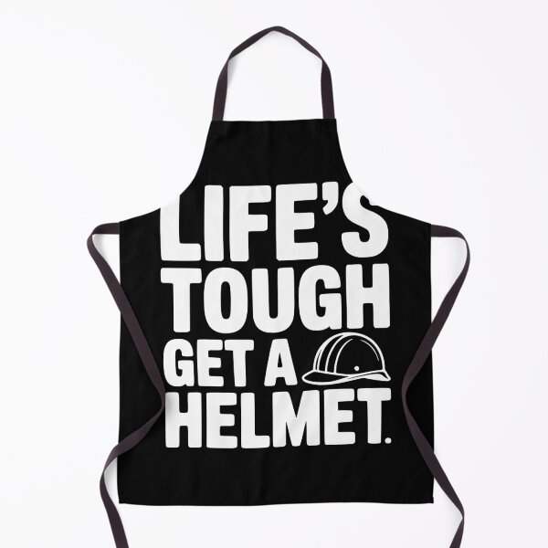 Item preview, Life's Tough Get a Helmet designed and sold by Frank Ring.