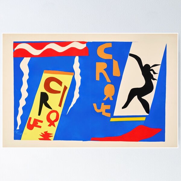 Item preview, The Circus by Henri Matisse: Fauvist Circus Poster Print designed and sold by artofuniverse.