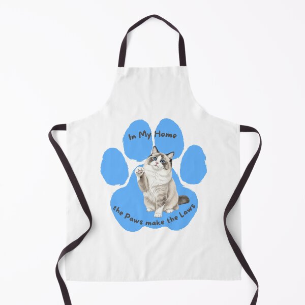 Item preview, Ragdolll Cat "Paws make the Laws" designed and sold by MYCatStuff.