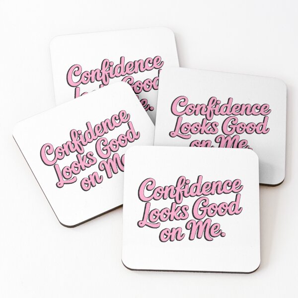 Item preview, Confidence Looks Good On Me! Pink Strong Girls designed and sold by PMCreative.