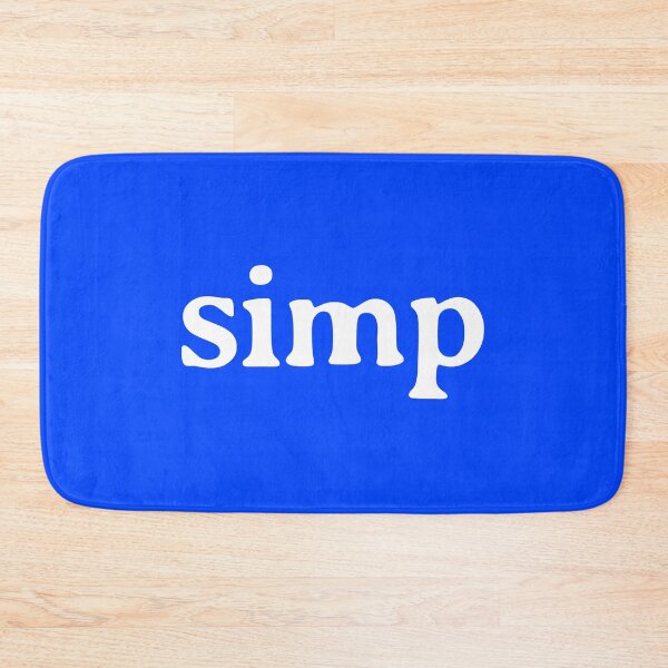 Item preview, Simp Slang Meme – Gen Z Minimal Humor designed and sold by ZenReiArt.
