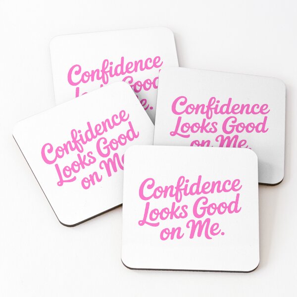 Item preview, Confidence Looks Good On Me! Pink Strong Girl designed and sold by PMCreative.