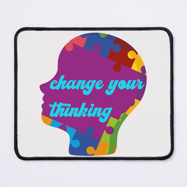 Item preview,  "Change Your Thinking" Silhouette Design designed and sold by manojbalan1968.